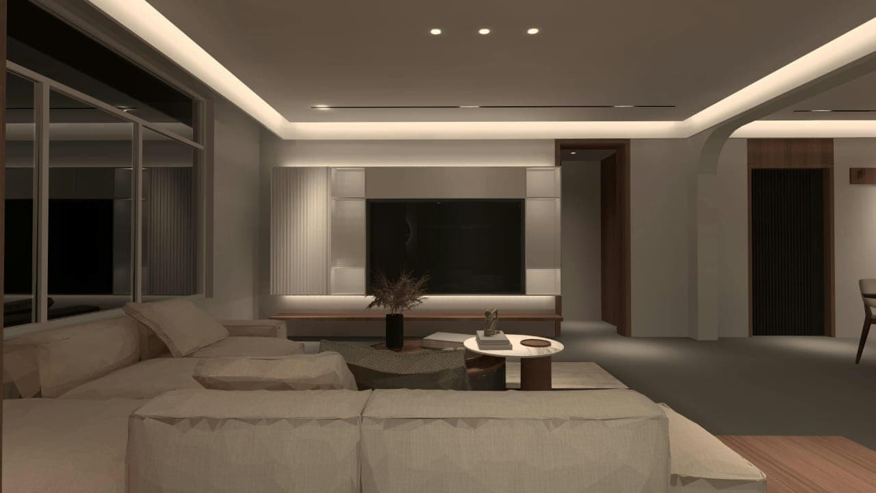 Atmospheric Cinema Room